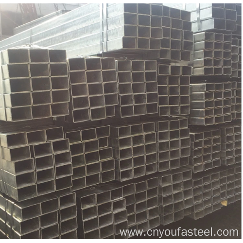 Pre galvanized Erw welded Q235 Metal Square Tube